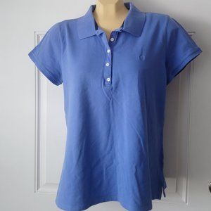 IZOD Blue Short Sleeve Tee-Shirt 100% Cotton Sz XL